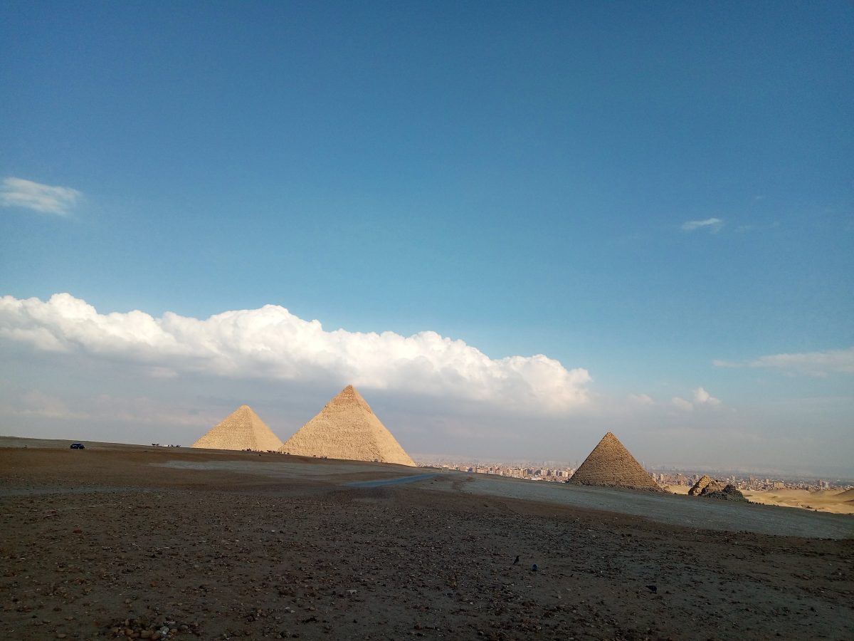 Panorama de las piramides