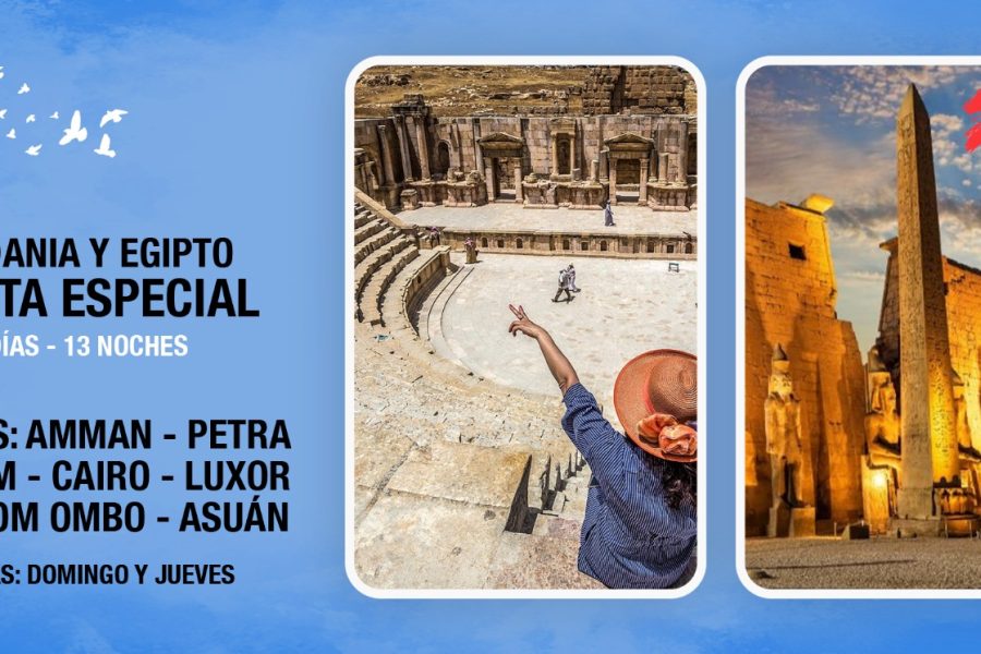 JORDANIA Y EGIPTO TOUR ESPECIAL