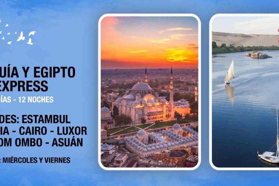 TURQUIA Y EGIPTO EXPRESS 13 DÍAS