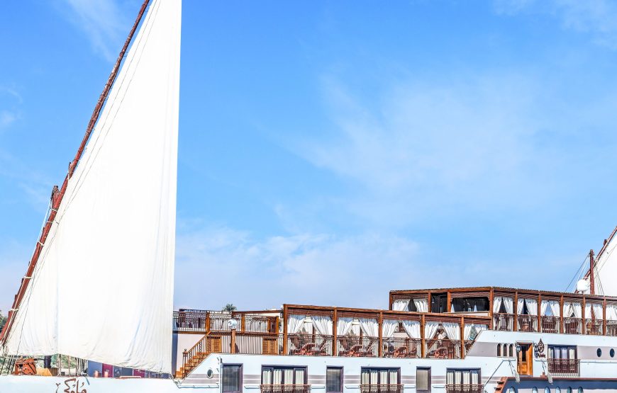 EGIPTO EN VELERO POR EL RIO NILO