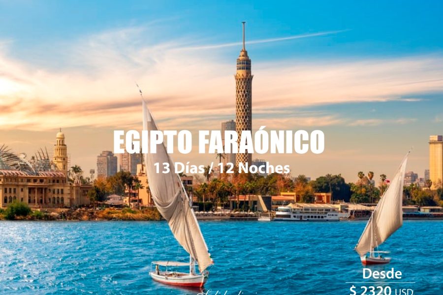 egipto faraonico 13 dias oferta verano 2026