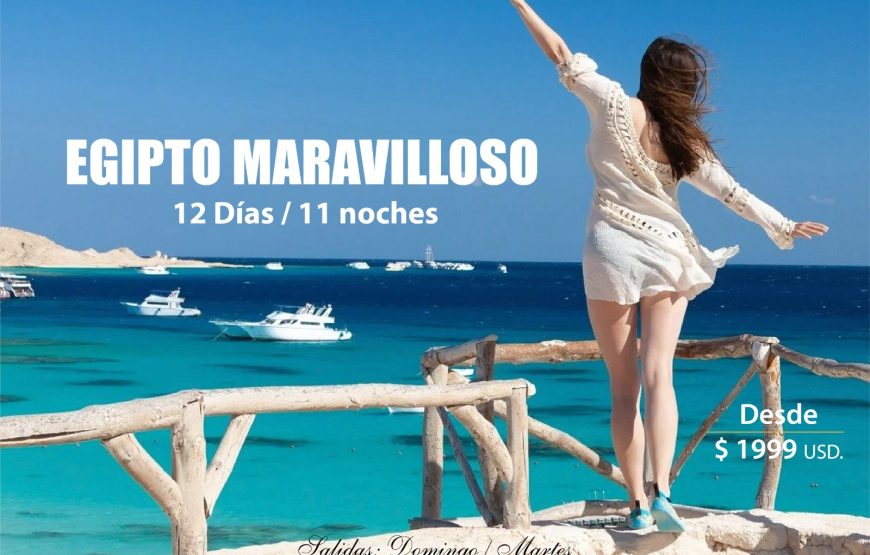 EGIPTO MARAVILLOSO CON EL MAR ROJO