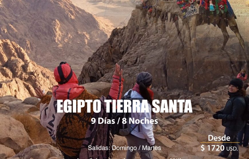 EGIPTO TIERRA SANTA CON EL MONTE SINAI