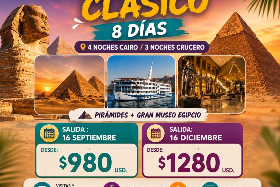 Egipto Clasico Salida Grupal