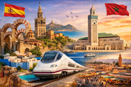 Tour Andalucia en AVE y Marruecos