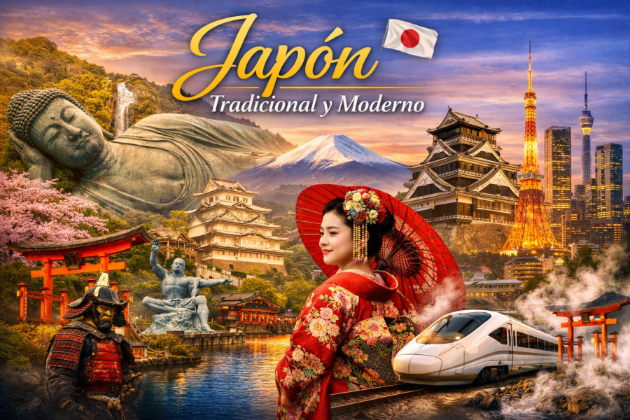 Tour Japon de este a Oeste
