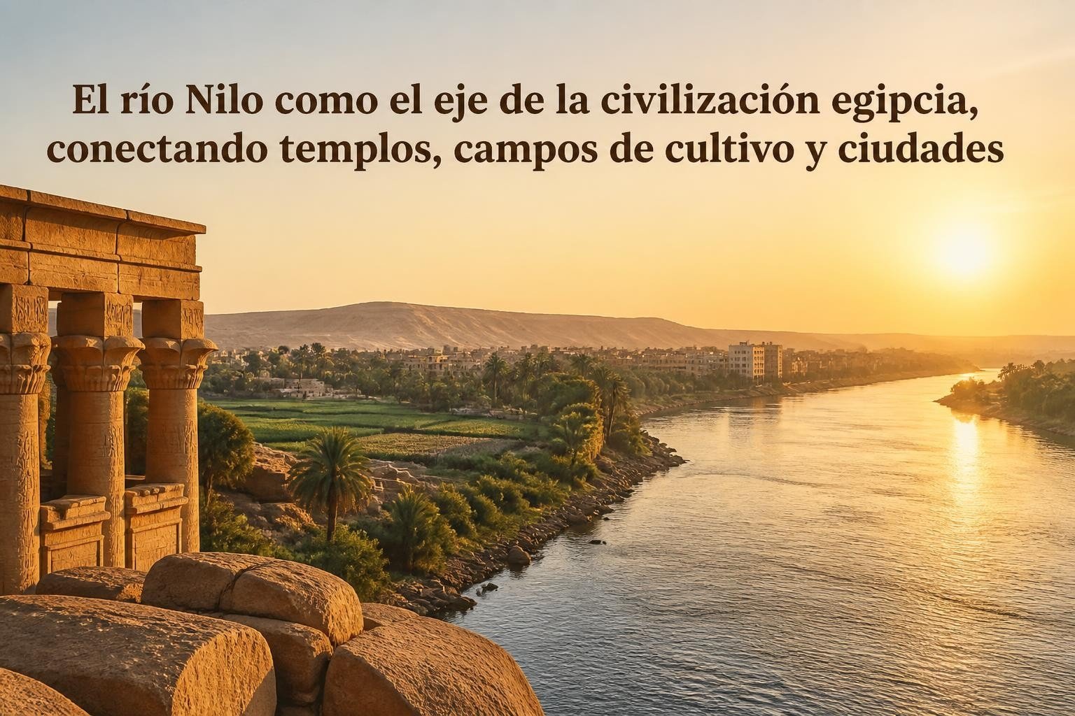 Egipto Nilo: Guía Completa del Río Sagrado de los Faraones