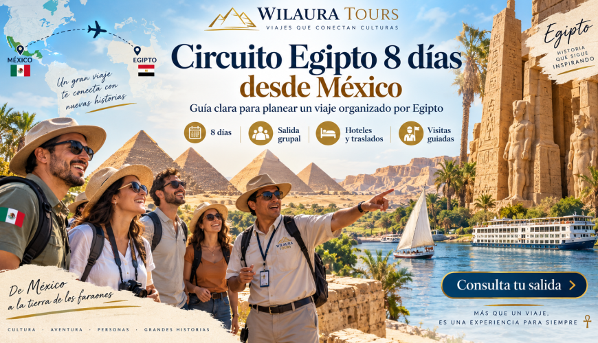 Circuito Egipto 8 días desde México