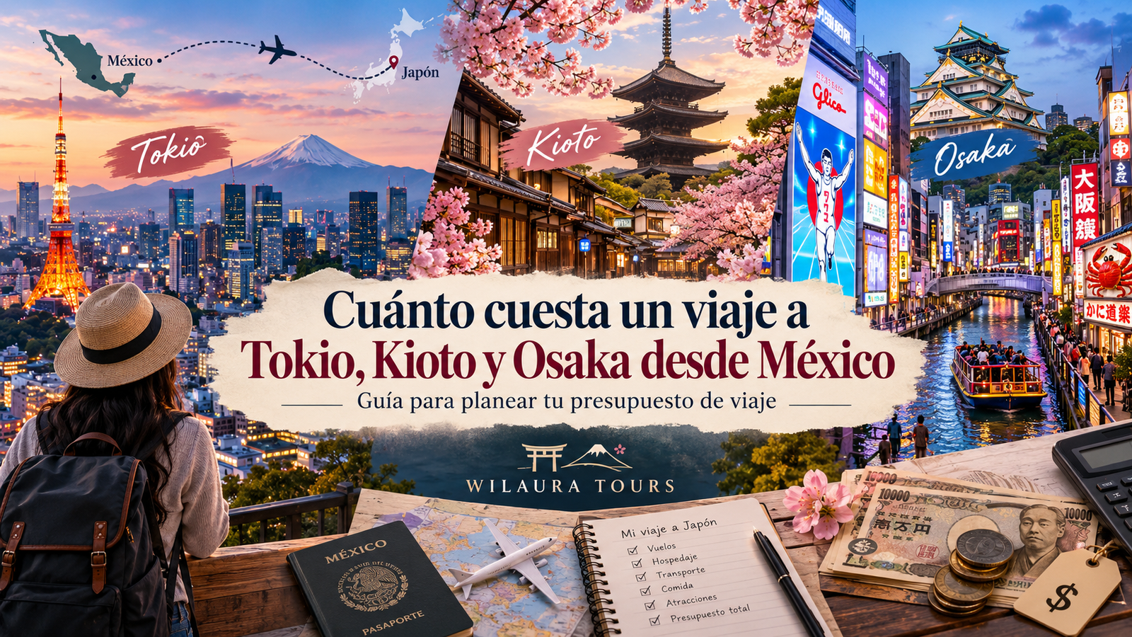 Cuánto cuesta un viaje a Tokio, Kioto y Osaka desde México
