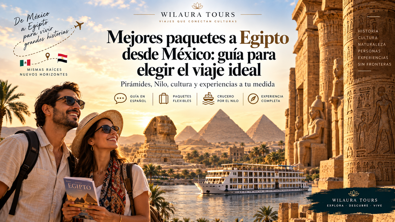 Mejores paquetes a Egipto desde México guía para elegir el viaje ideal