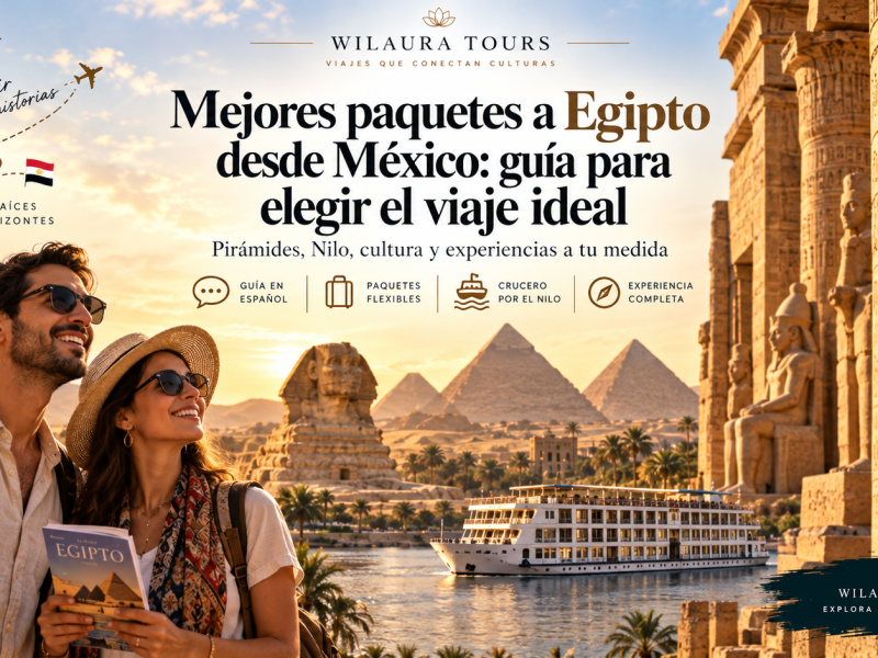 Mejores paquetes a Egipto desde México guía para elegir el viaje ideal