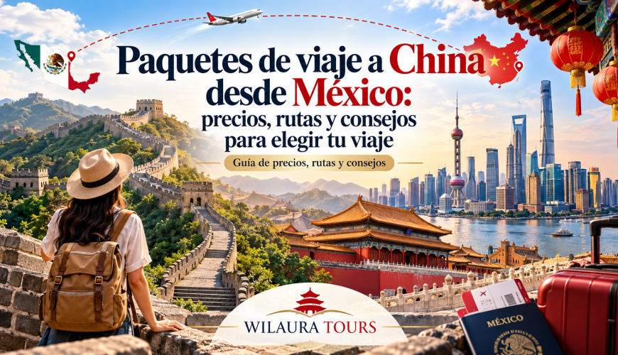 Paquetes de viaje a China desde México precios, rutas y consejos para elegir tu viaje