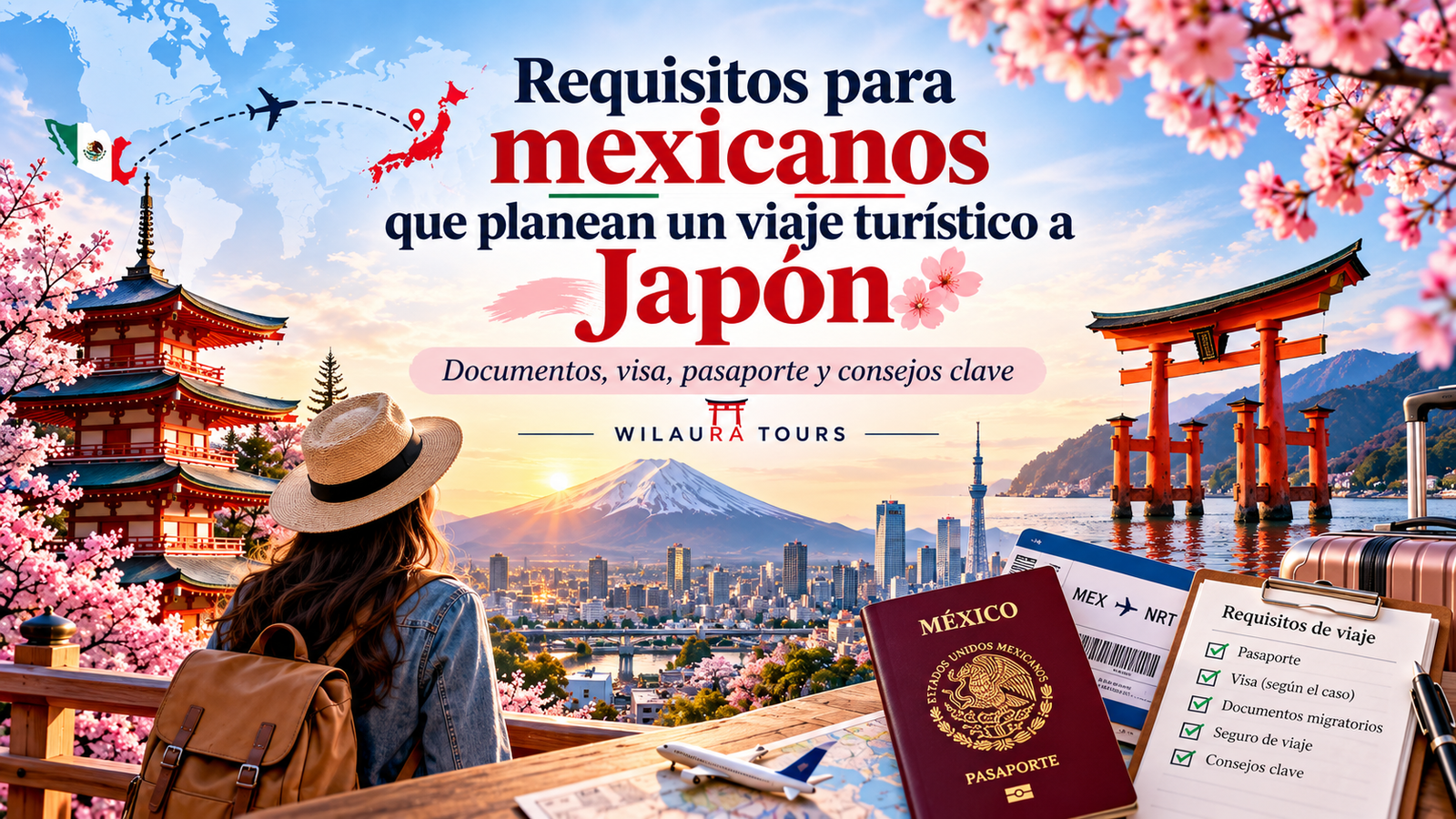 Requisitos para mexicanos que planean un viaje turístico a Japón