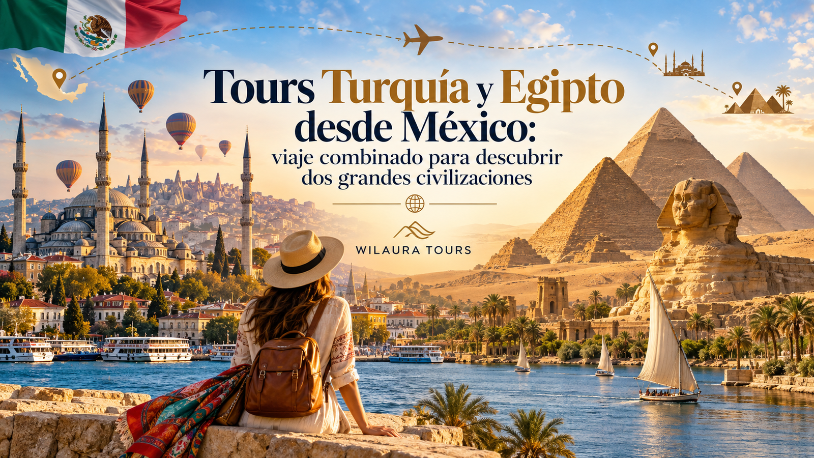 Tours Turquía y Egipto desde México viaje combinado para descubrir dos grandes civilizaciones