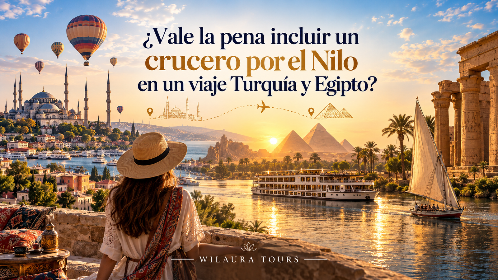 Vale la pena incluir un crucero por el Nilo en un viaje Turquía y Egipto