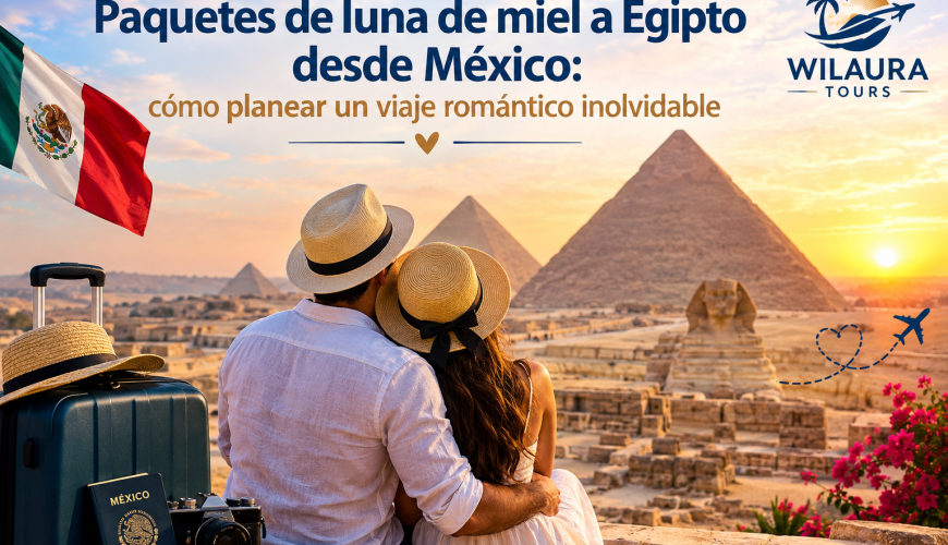 Paquetes de luna de miel a Egipto desde México cómo planear un viaje romántico inolvidable
