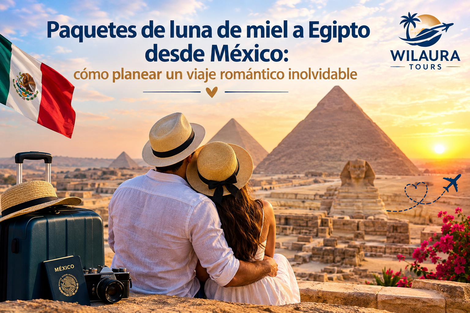Paquetes de luna de miel a Egipto desde México cómo planear un viaje romántico inolvidable