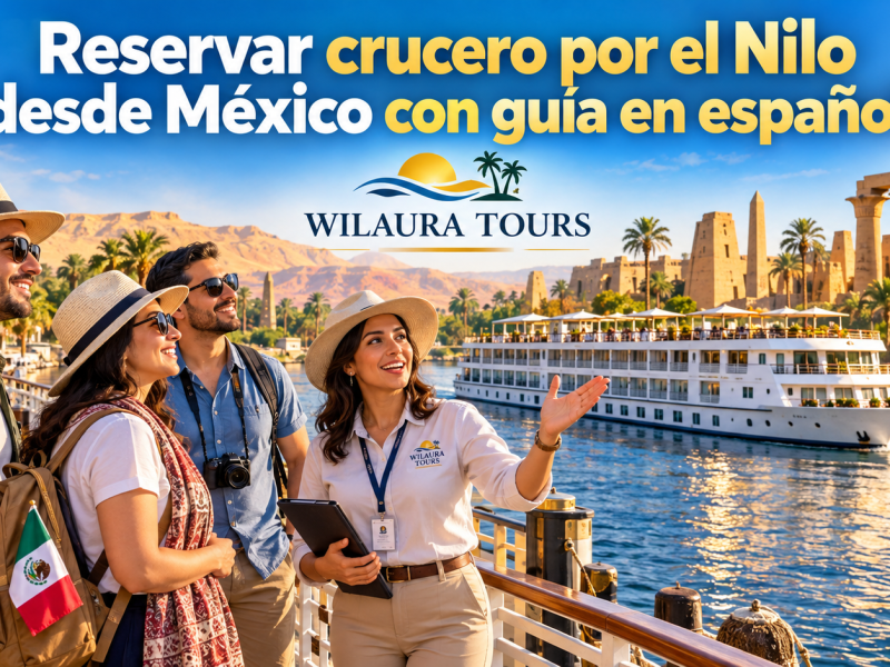 Reservar crucero por el Nilo desde México con guía en español