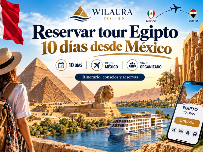 Reservar tour Egipto 10 días desde México