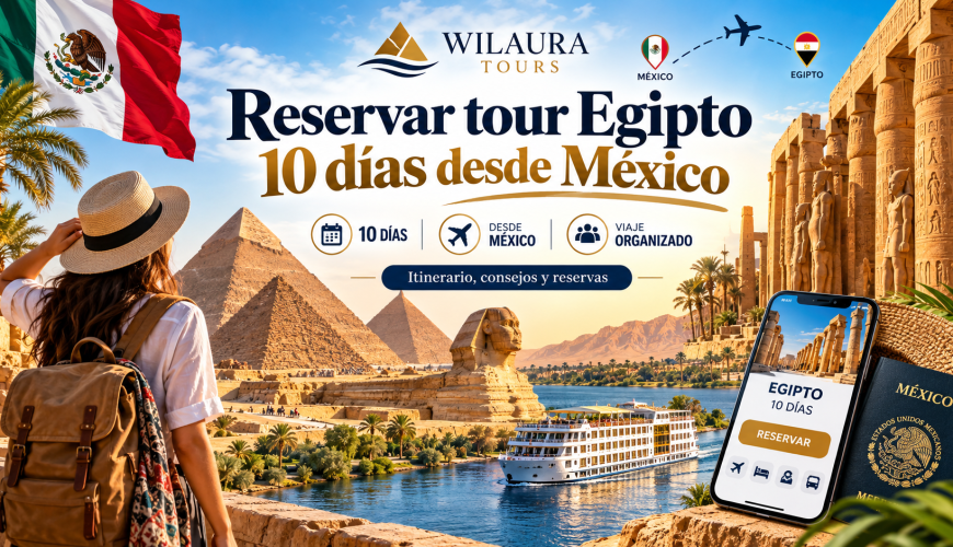 Reservar tour Egipto 10 días desde México