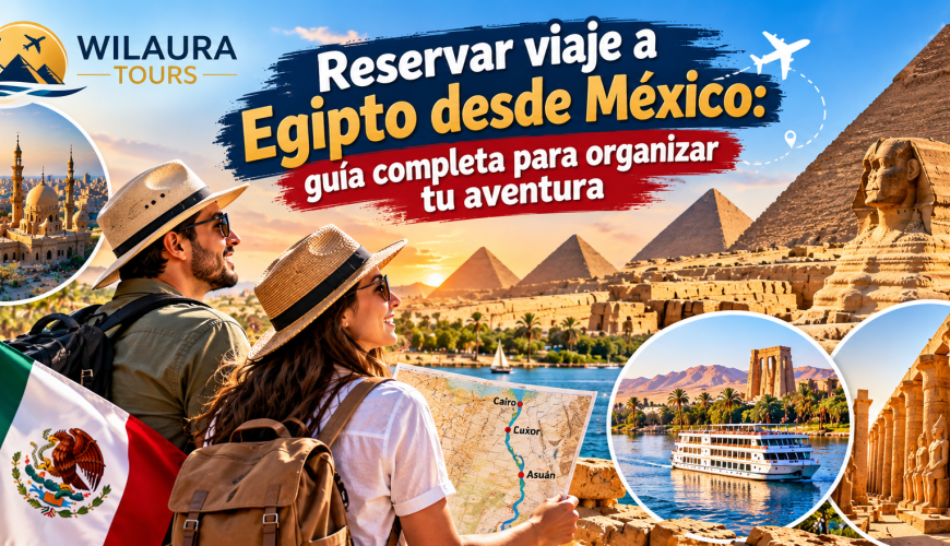 Reservar viaje a Egipto desde México guía completa para organizar tu aventura
