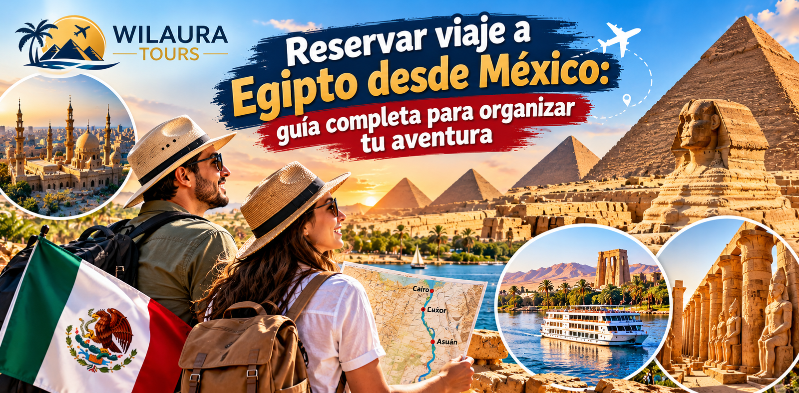 Reservar viaje a Egipto desde México guía completa para organizar tu aventura