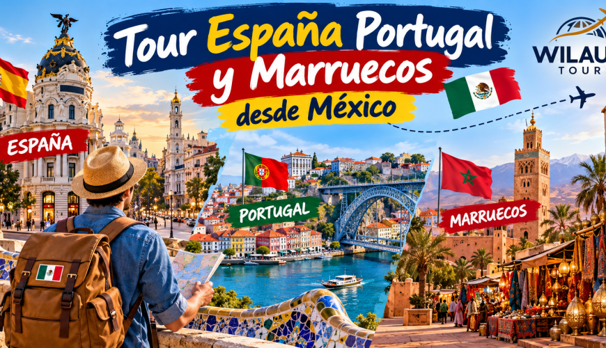 Tour España Portugal y Marruecos desde México