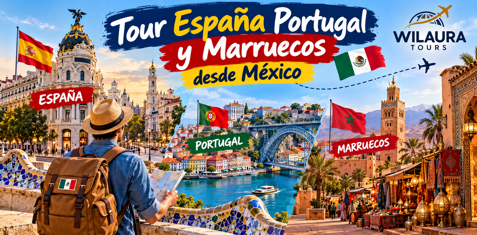 Tour España Portugal y Marruecos desde México