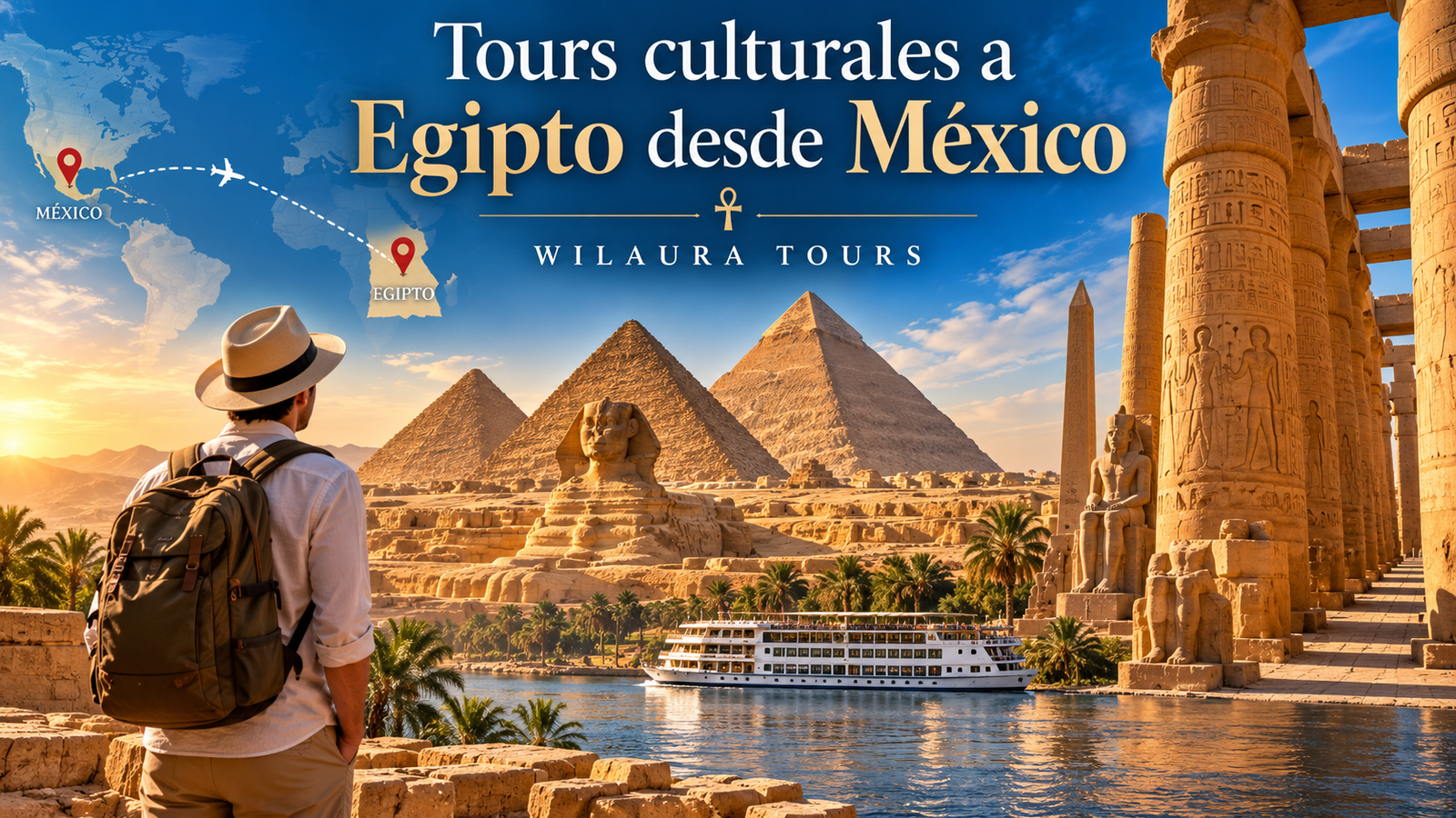 Tours culturales a Egipto desde México