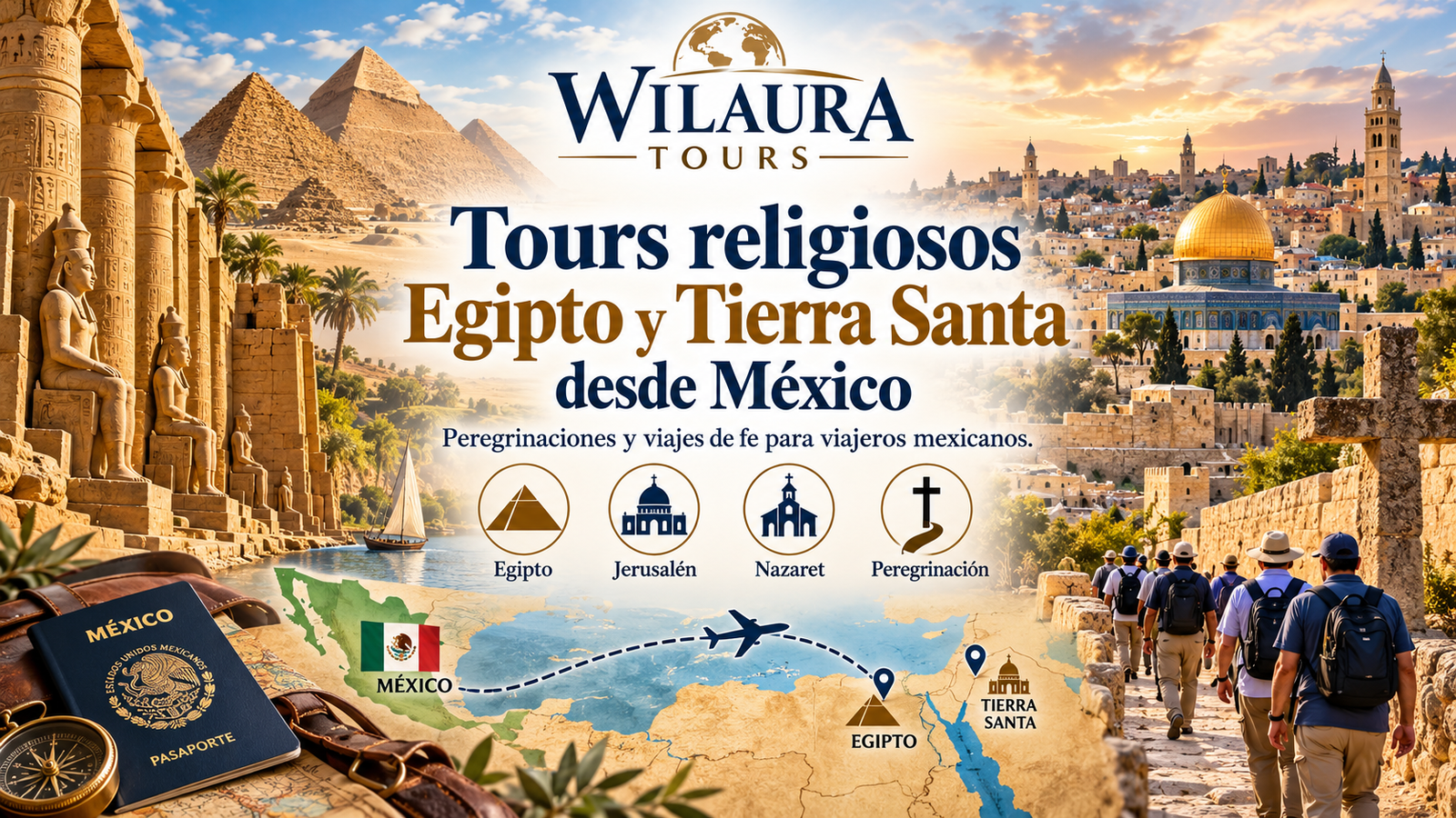 Tours religiosos Egipto y Tierra Santa desde México