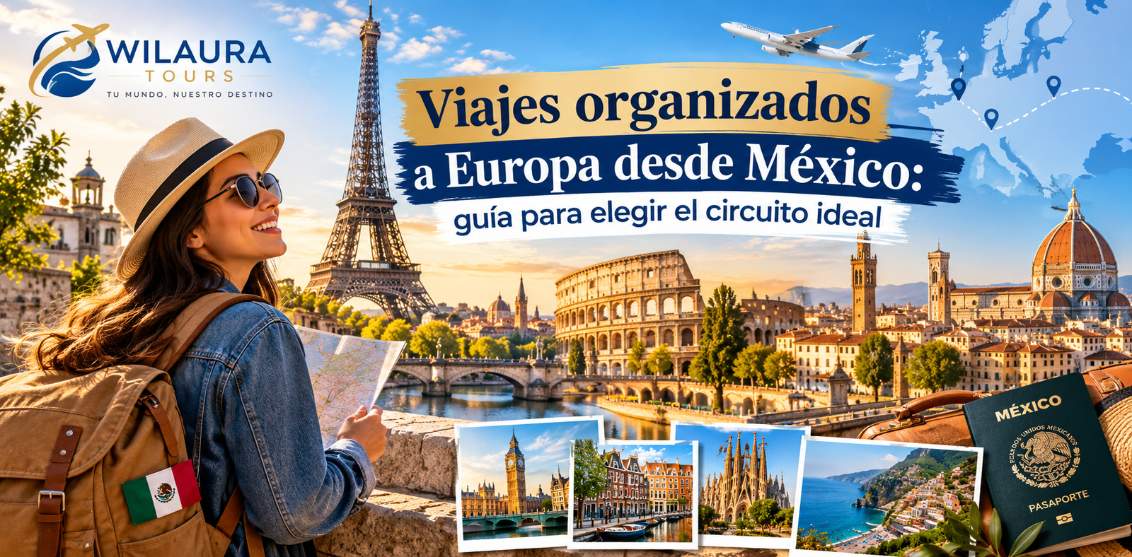 Viajes organizados a Europa desde México guía para elegir el circuito ideal