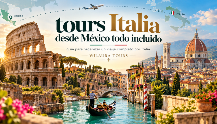 tours Italia desde México todo incluido guía para organizar un viaje completo por Italia