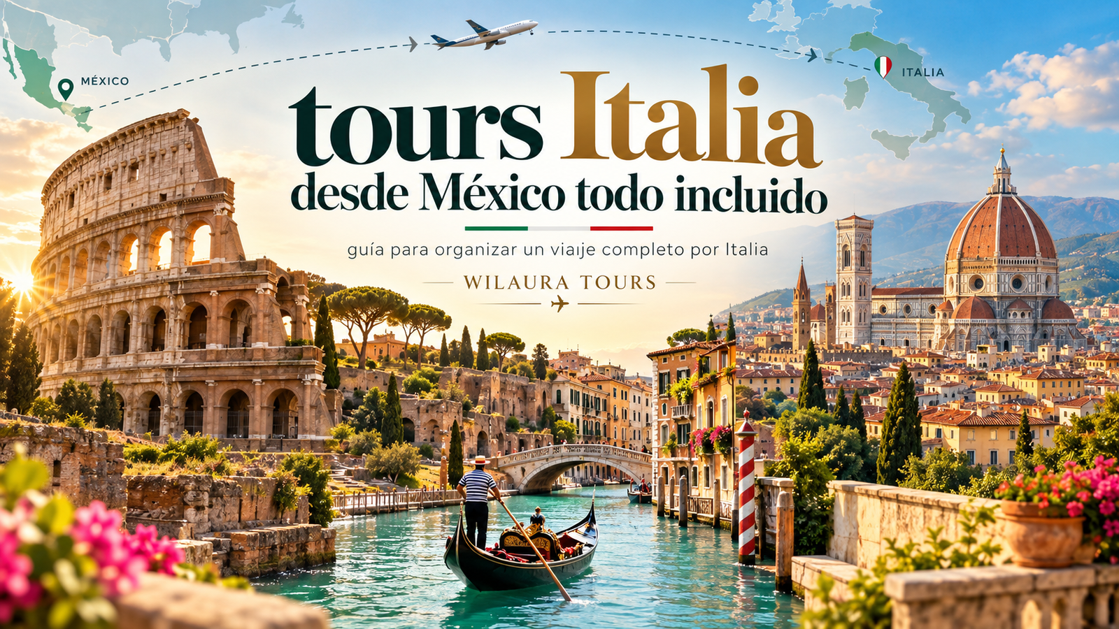 tours Italia desde México todo incluido guía para organizar un viaje completo por Italia
